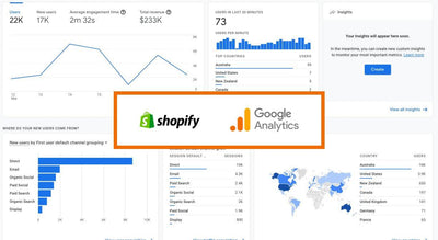 Shopify - Google Analytics-Verbindung