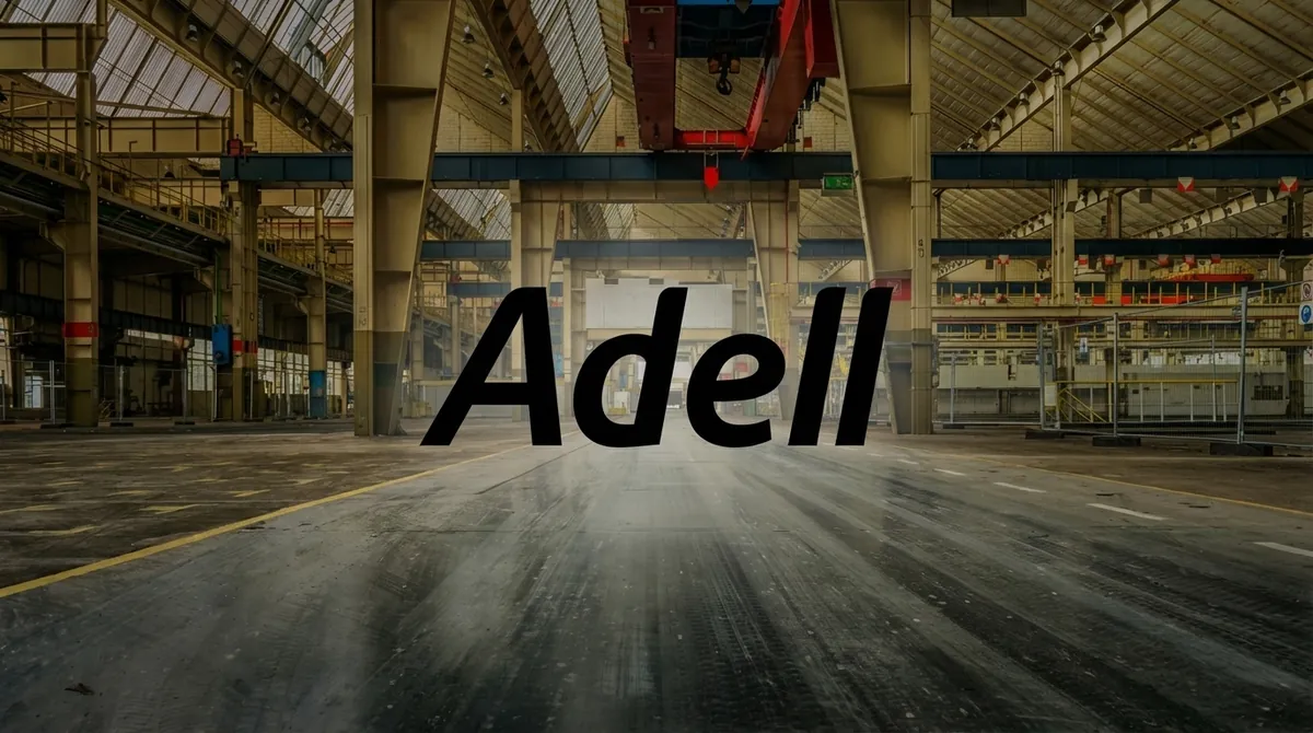 Adell Shopify store homepage