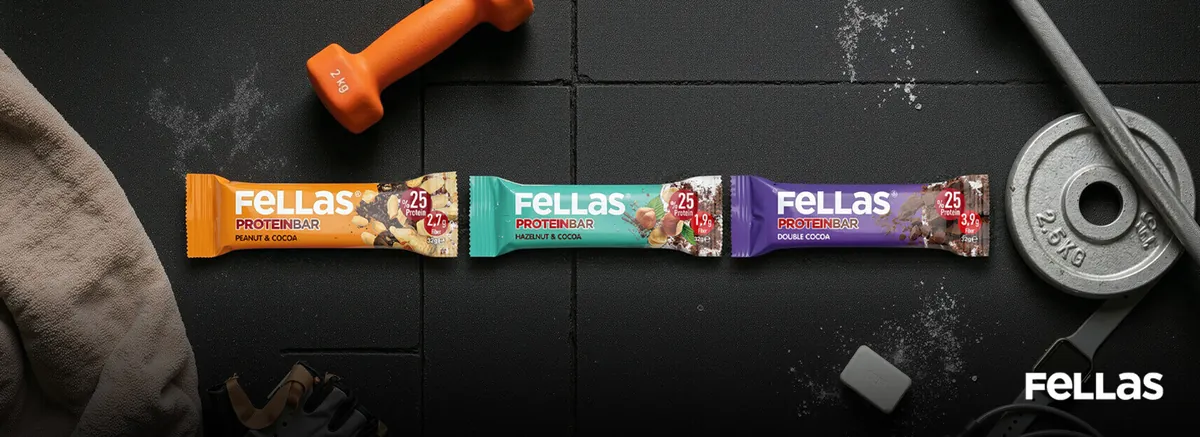 Fellas Foods Shopify store homepage